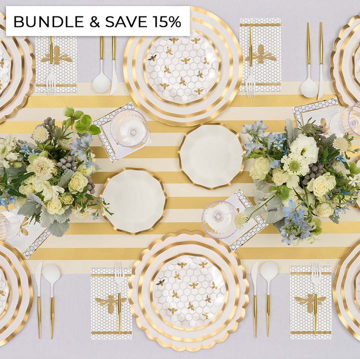 Ultimate Rosh Table for 16: Gilded Honey