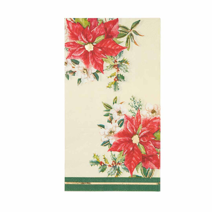 Guest Towel Evergreen Floral/20 pkg