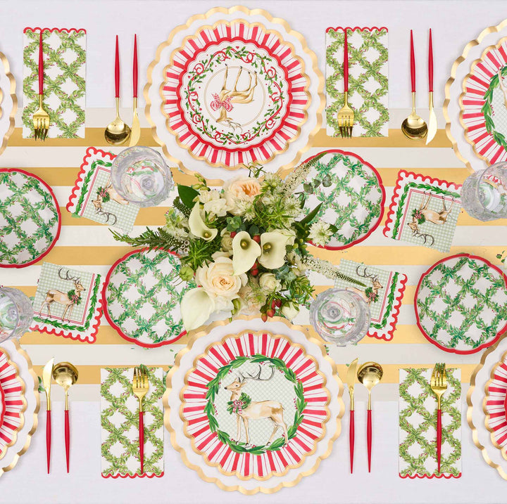 Holly Berry: Christmas Table for 16