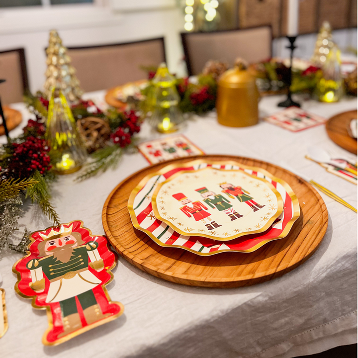 Nutcracker Christmas Table Setting