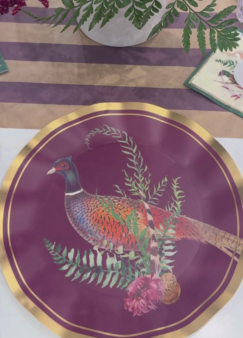 Feather Grove Paper Cocktail Napkin/20pk
