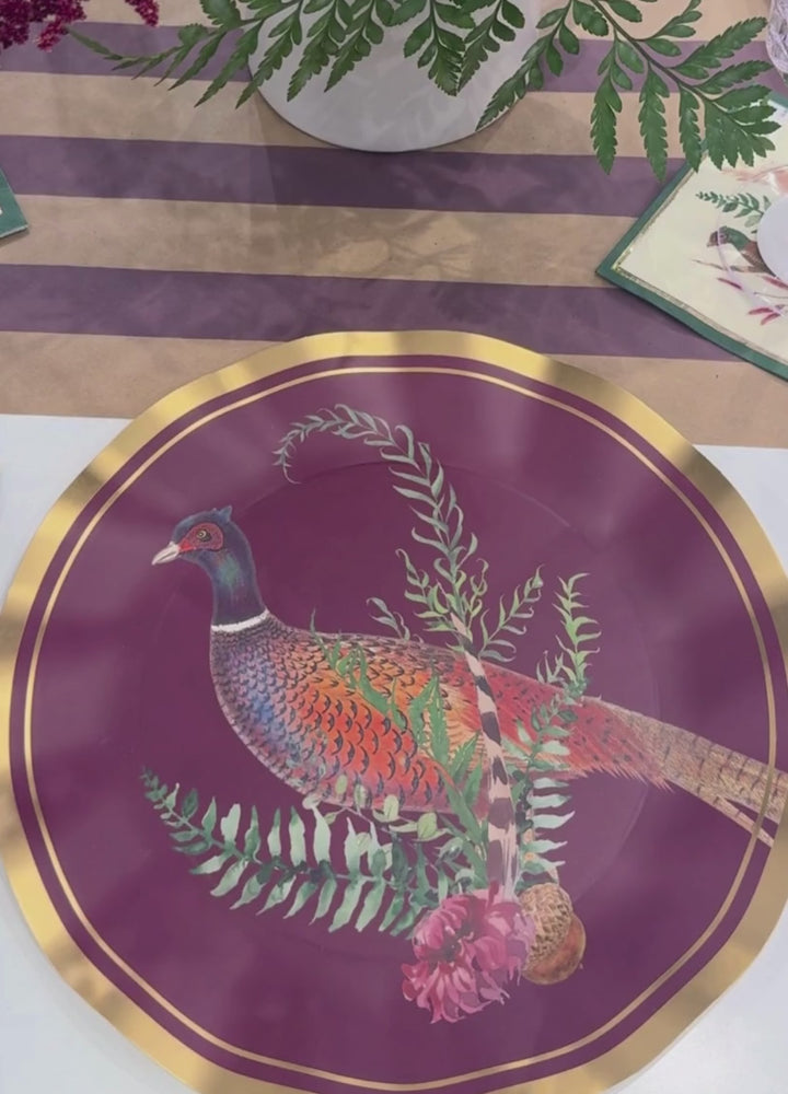 Feather Grove Paper Cocktail Napkin/20pk