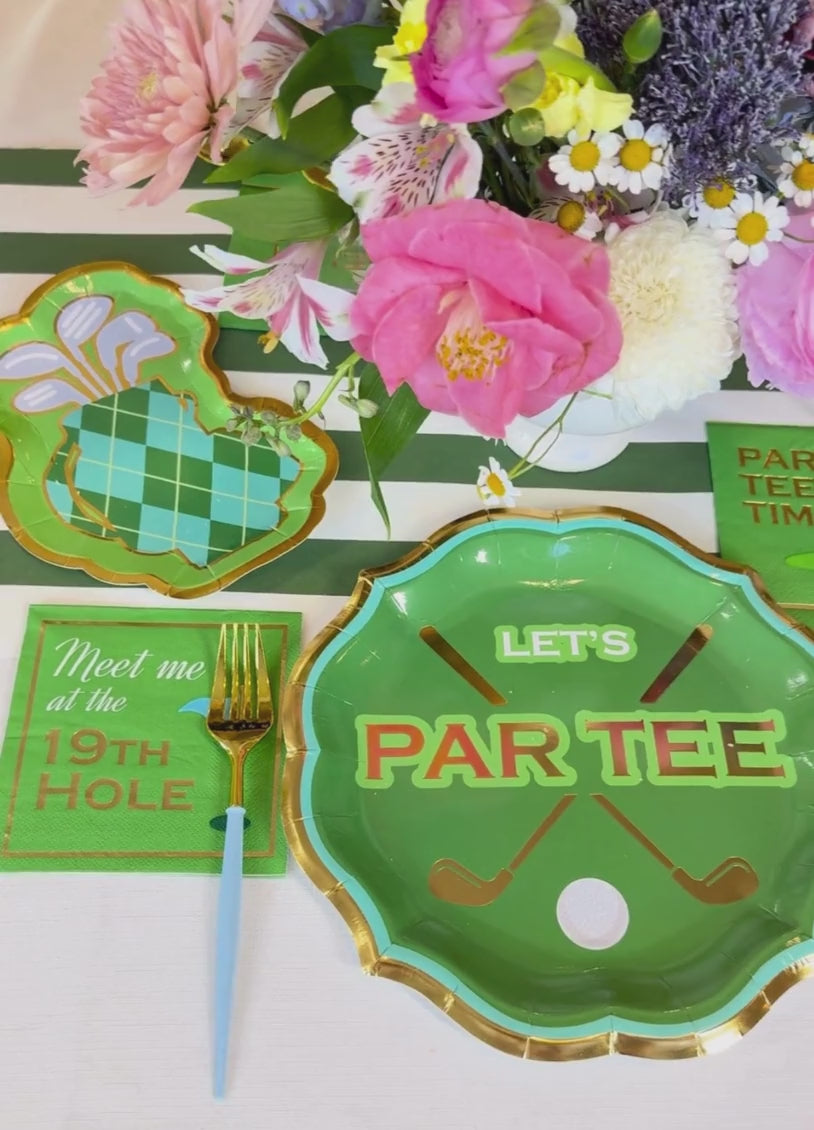 Let's ParTee Table Setting