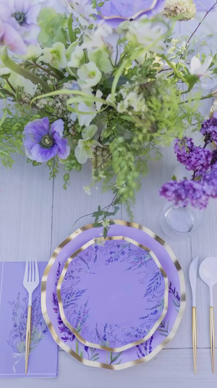 Lavender Fields Cocktail Napkins/26pk