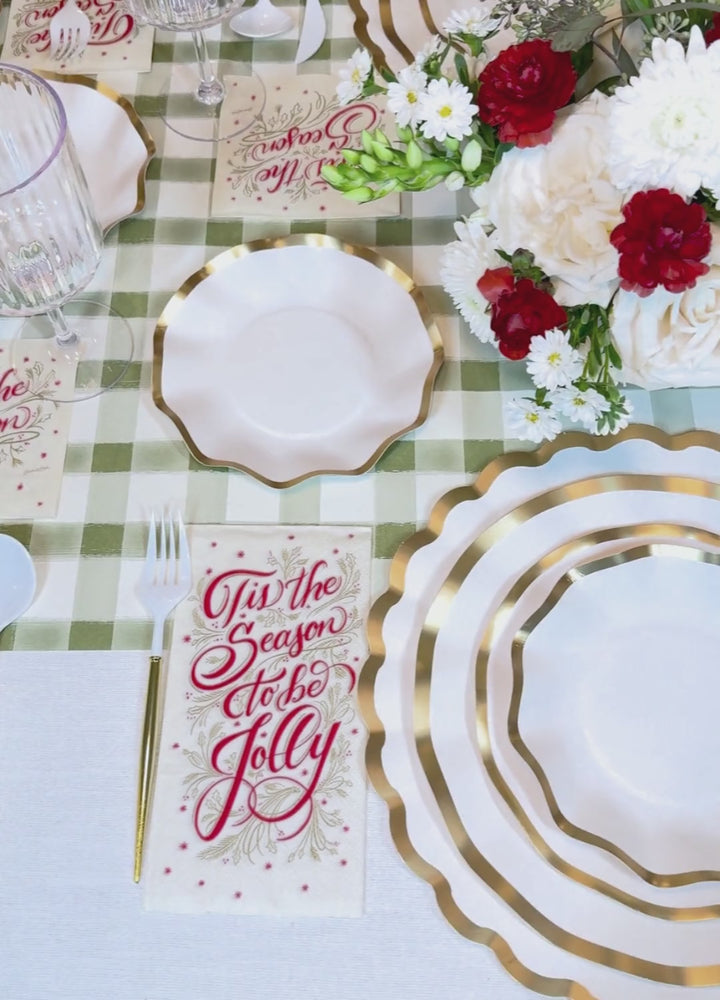 'Tis the Season Table Setting