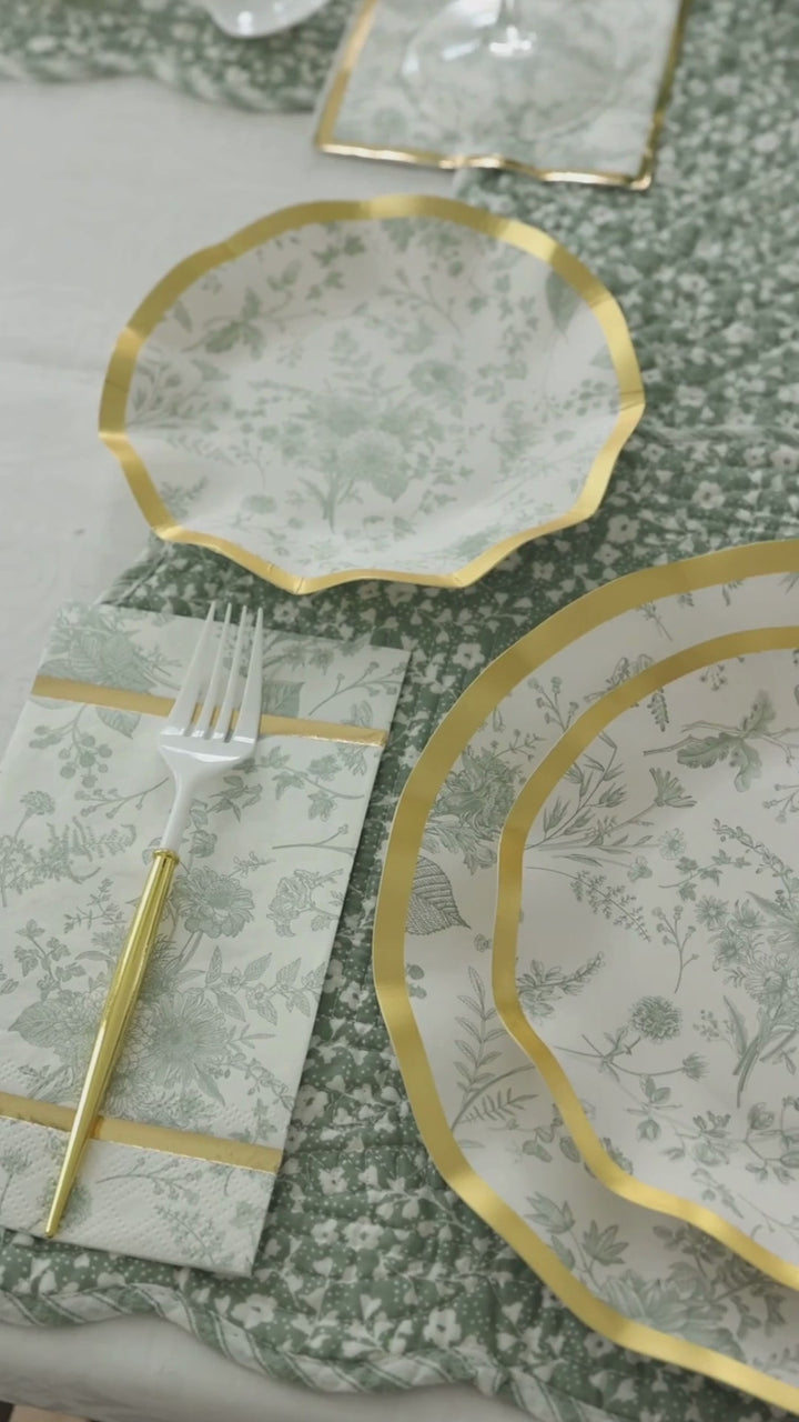 Timeless Sage Guest Towels/20pk