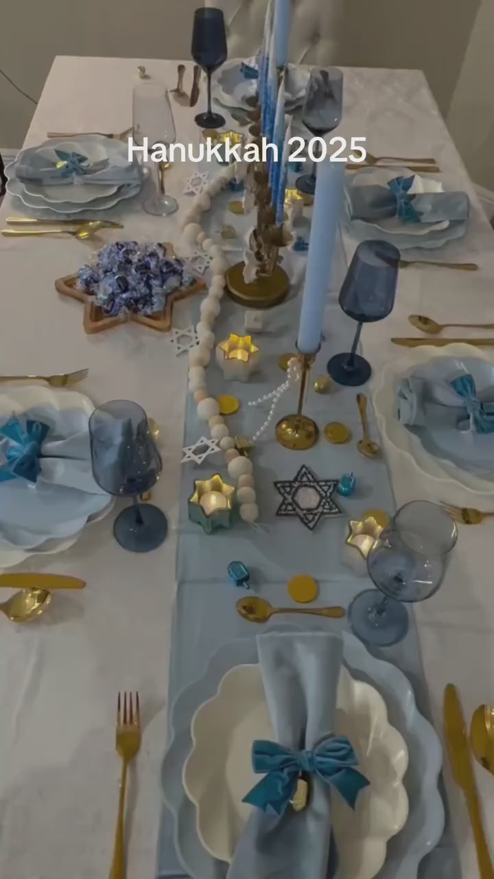 Eco-Friendly Table Setting- Cream