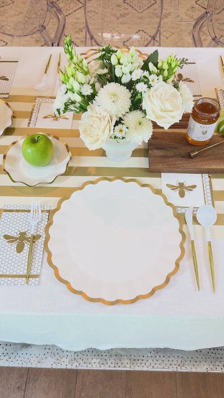 Ultimate Rosh Table for 16: Gilded Honey
