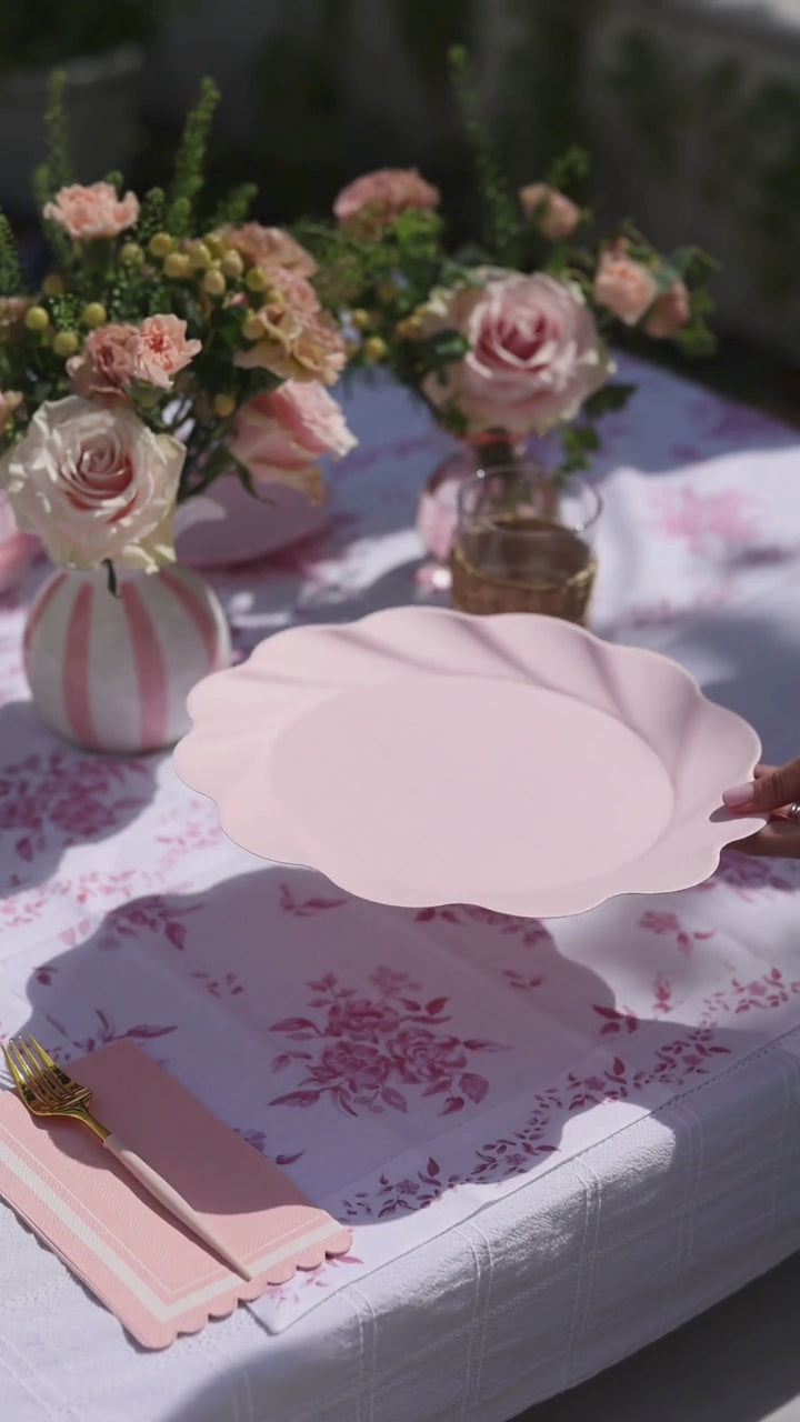Eco-Friendly Table Setting- Blush
