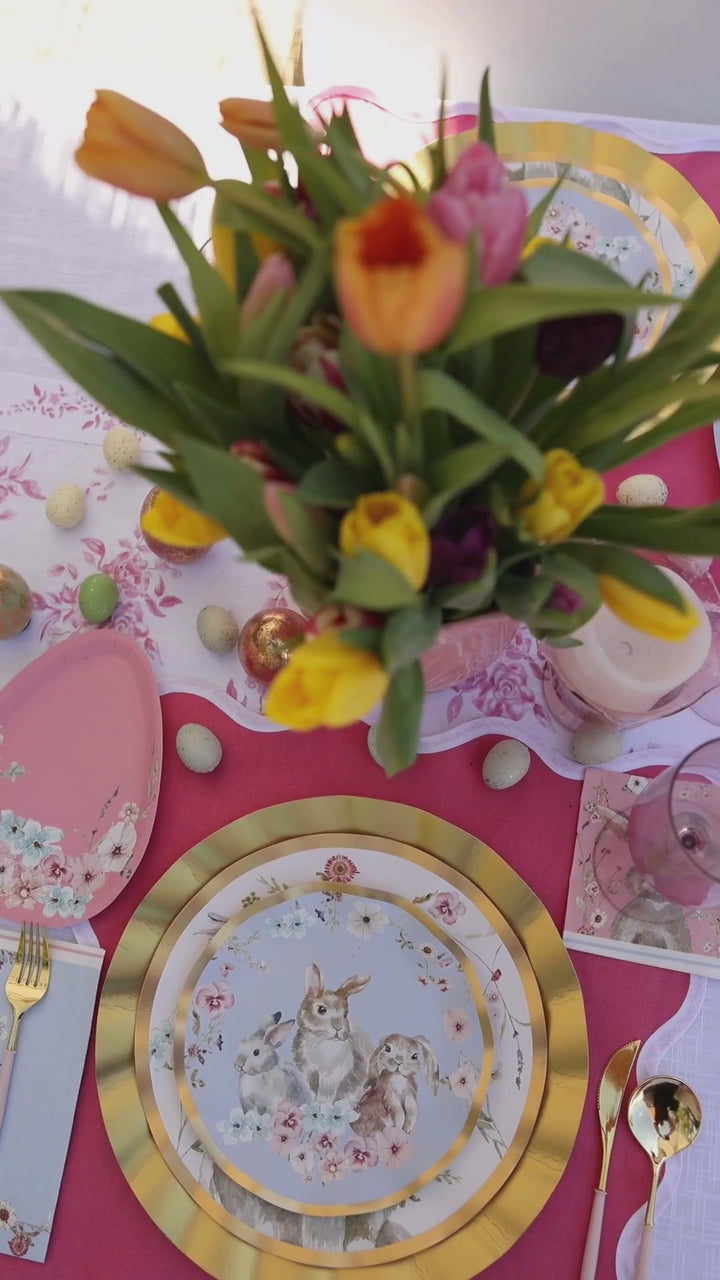 Charming Easter Table Setting