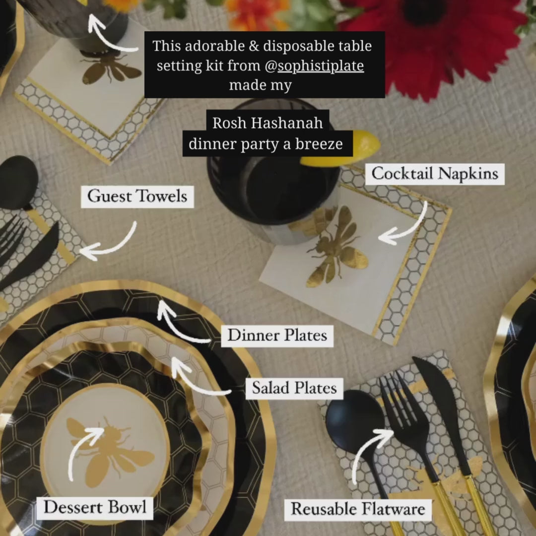 Honeybee Table Setting