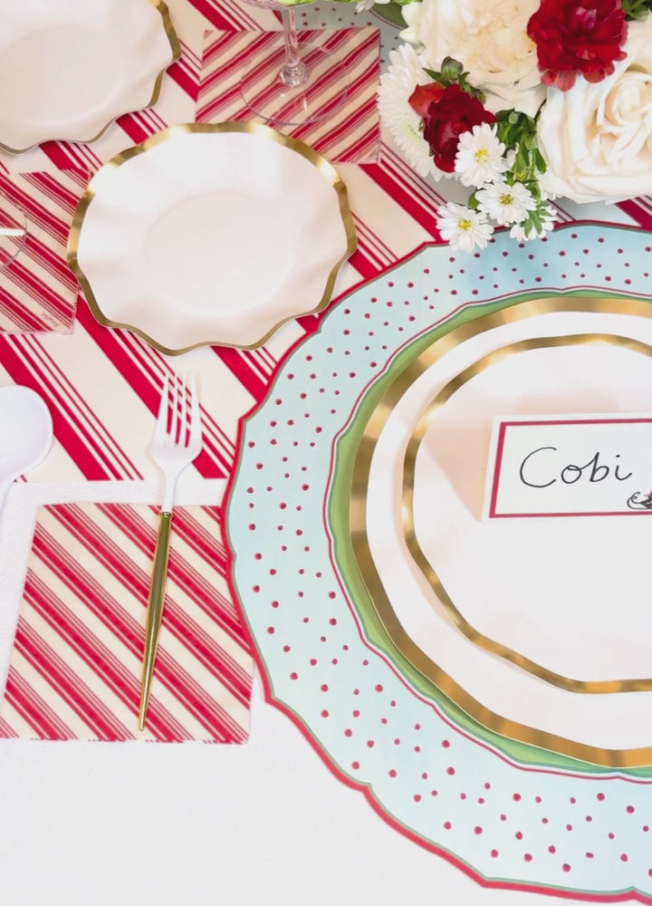 Old. St Nick Table Setting