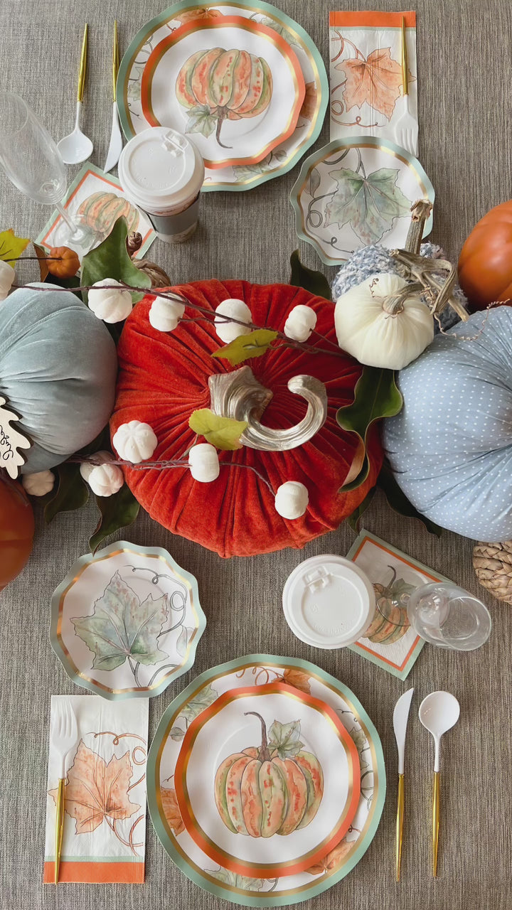 Bright & Thankful Table Setting