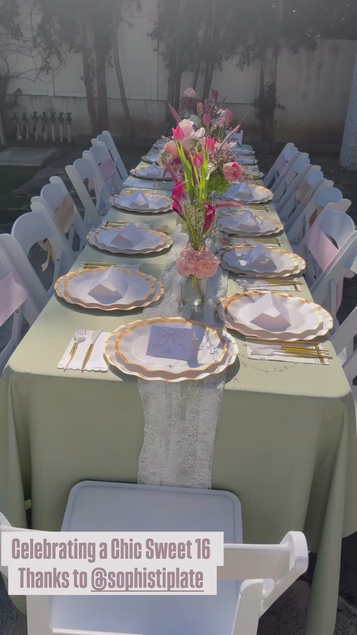 Everyday White Dinner Plates/8pk