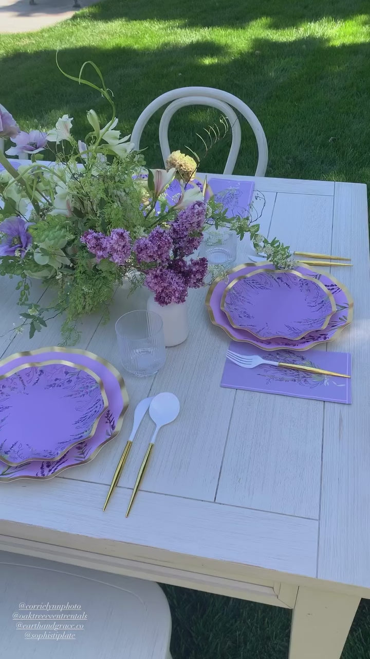 Lavender Fields Dinner Plates/8pk