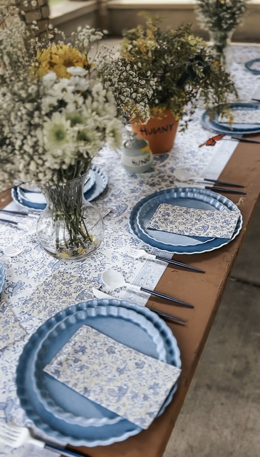 Simply Eco Dinner Plate- French Blue/8pkg
