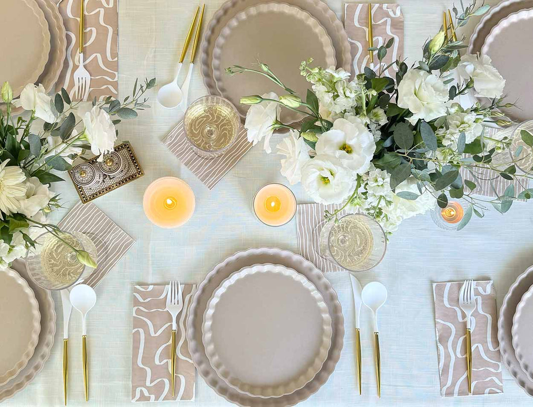 Simply Eco Dinner Plate- Sand/8pkg