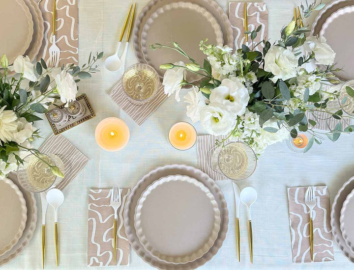Simply Eco Dinner Plate- Sand/8pkg