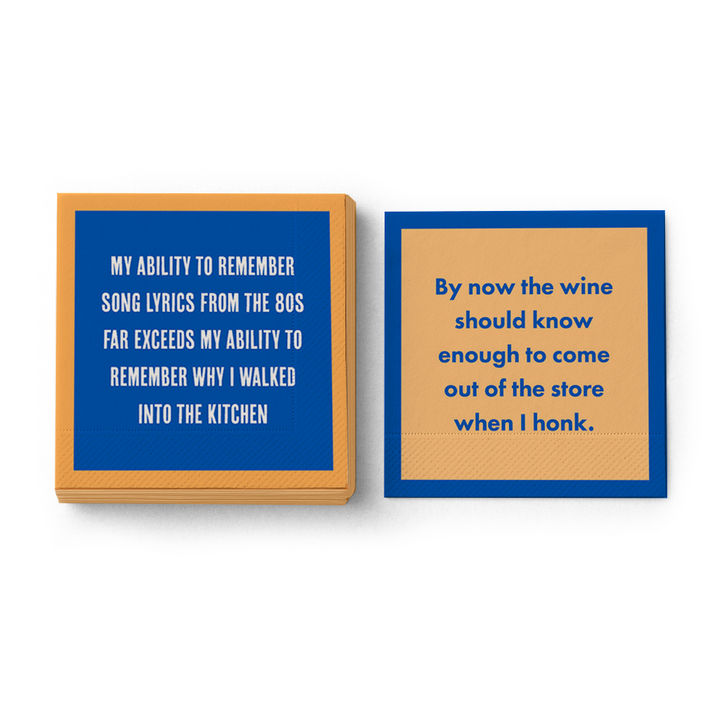 Song lyrics Napkin