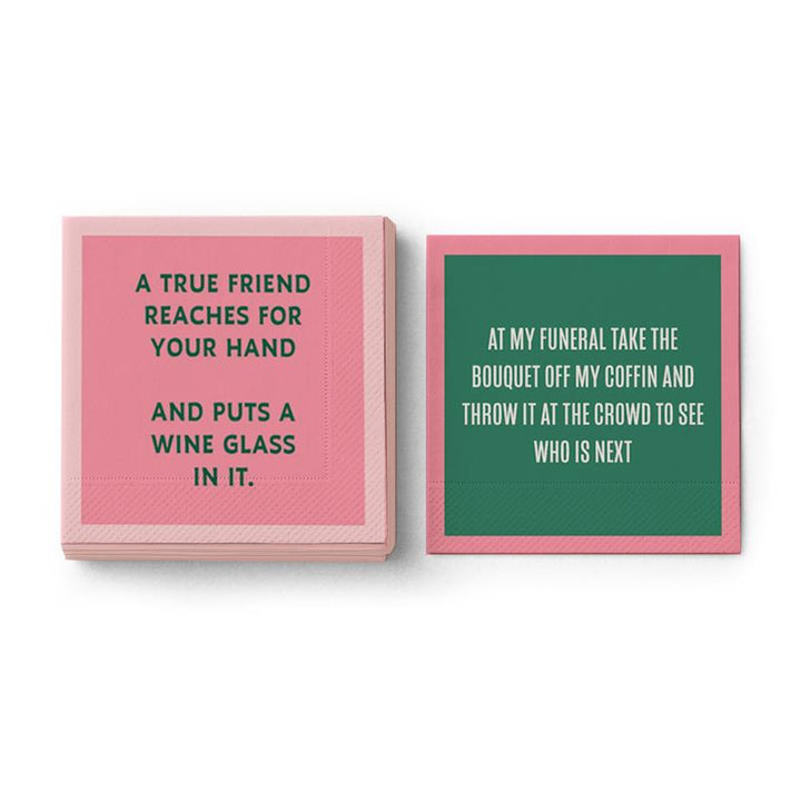True Friend Napkin