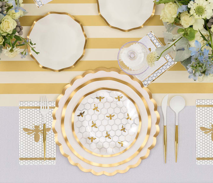Gilded Honey Table Setting