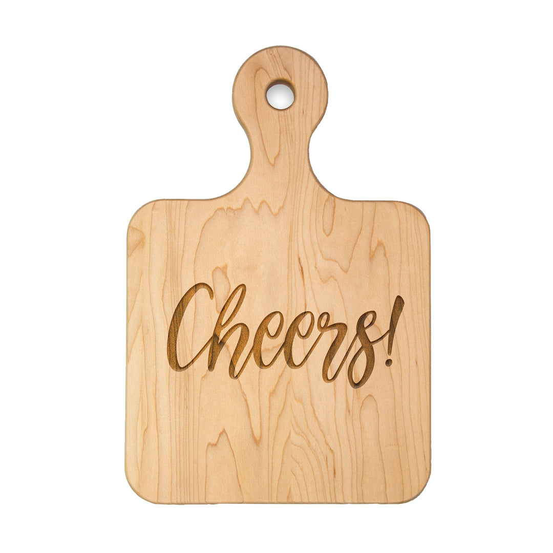 Cheers - Maple Wood Cutting & Cheeseboard 12 x 8"