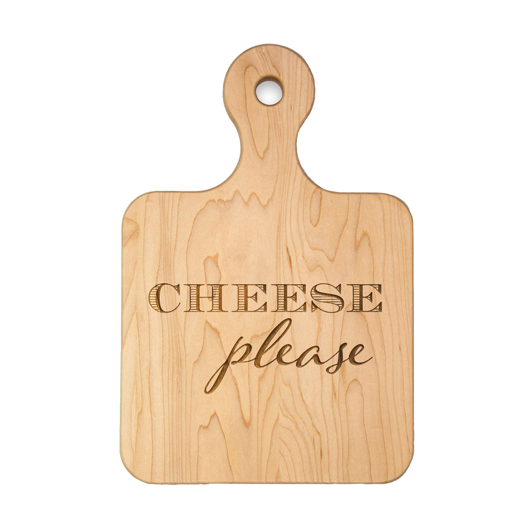 Cheese Please - Artisan Maple Wood Cutting & Cheeseboard 12 x 8"