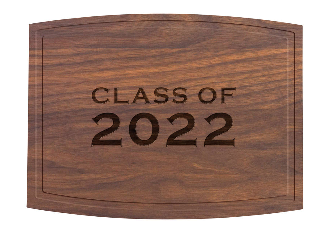 Arched Artisan Walnut Board | Class of 2022 | 12 x 9"