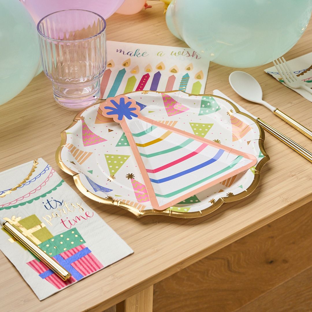 Birthday Candles Table Setting