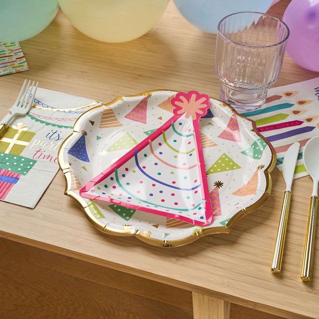 Birthday Candles Table Setting