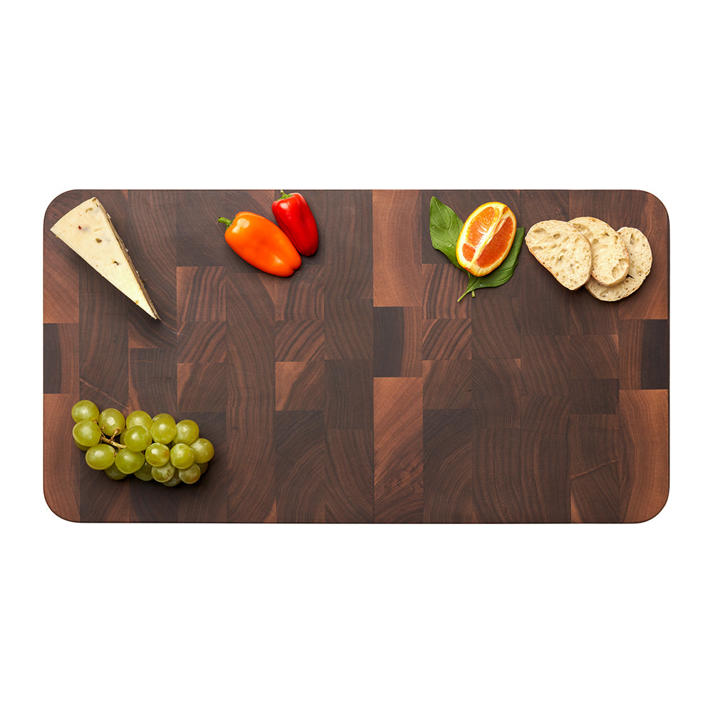 Black Walnut Butcher Block Cutting Board - 22" x 12"