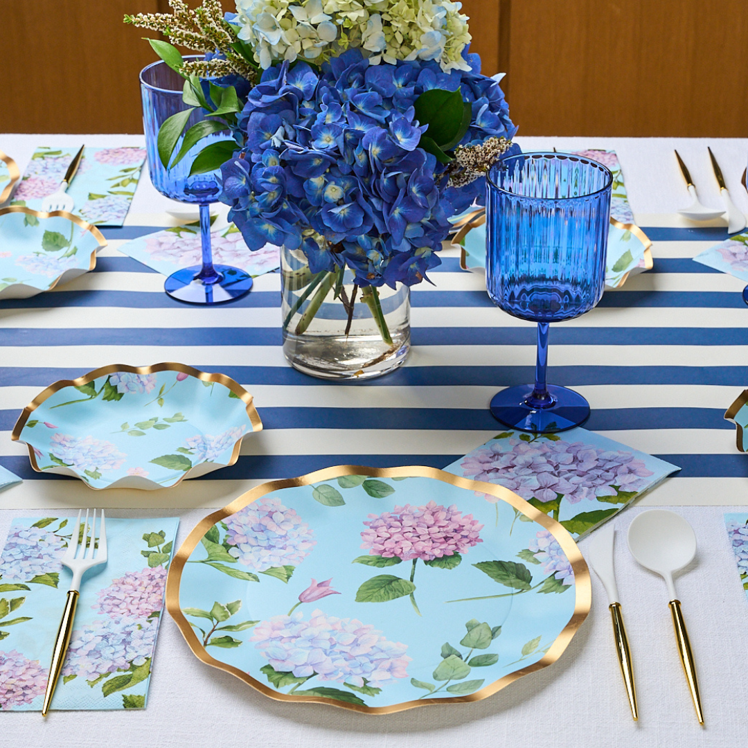 Hydrangea Table Setting