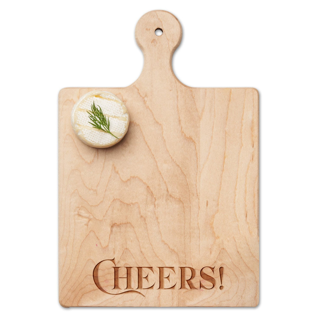 Artisan Maple Paddle Board | Parisian Cheers | 9" x 6"