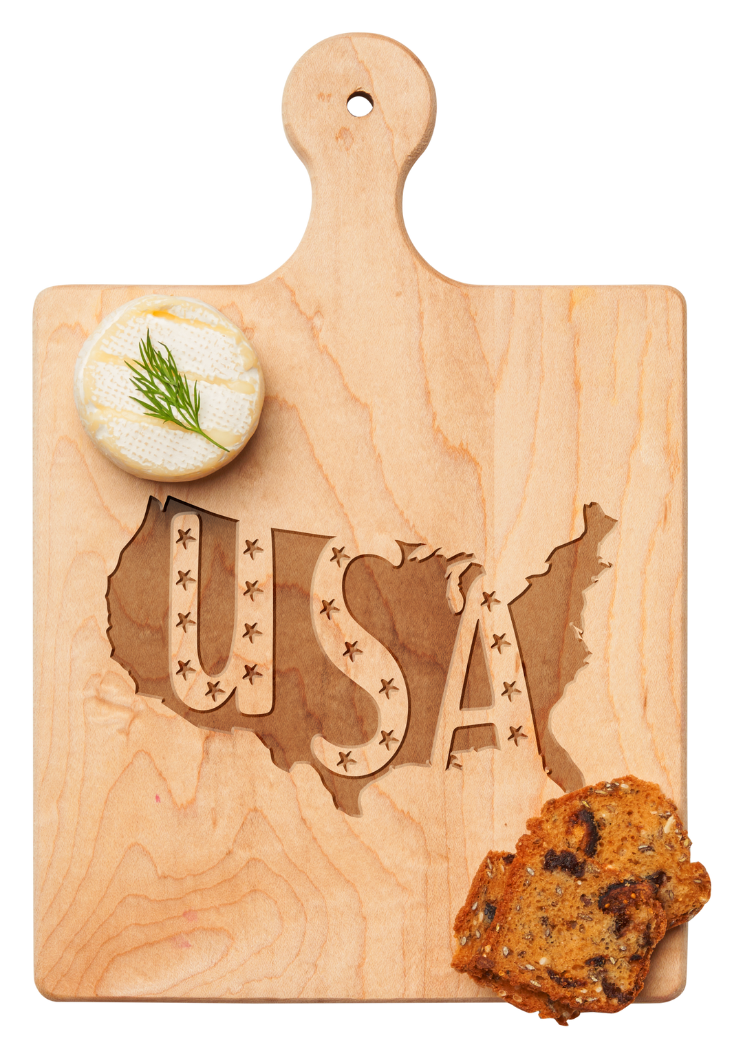 Maple Artisan Paddle Board | USA | 9 x 6"