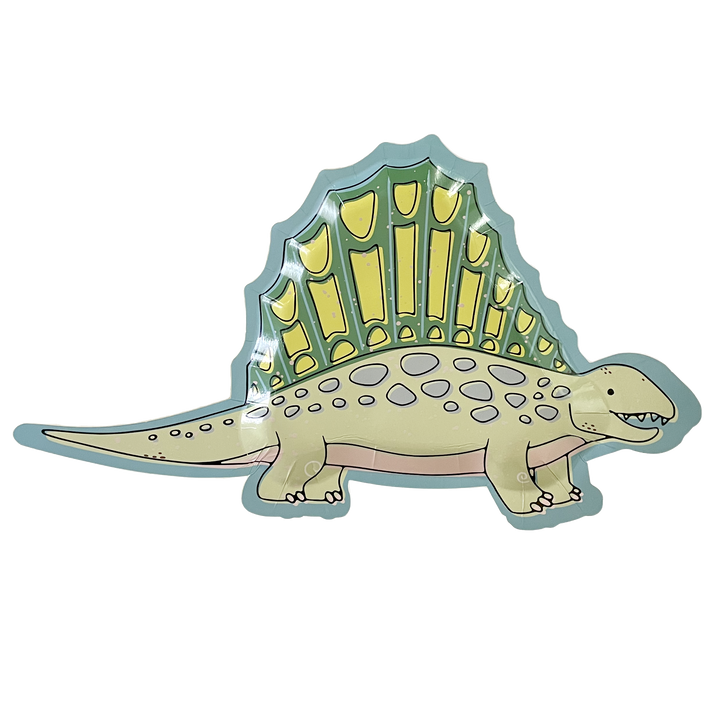 Die-Cut Rawr-some Salad Plate/8pk