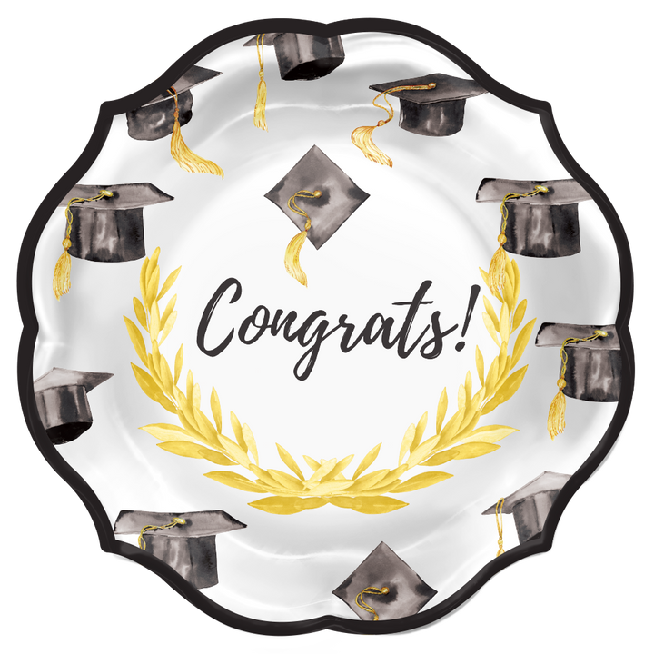 Dinner Plate Graduation/8pk
