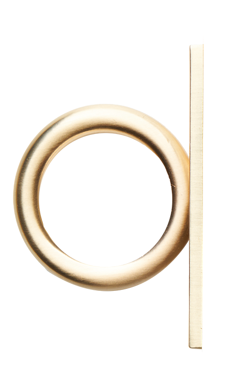 Gold Full Circle Handle