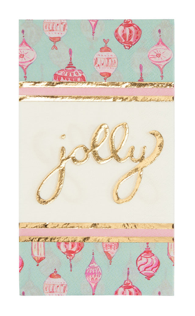 Guest Towel Jolly Holiday/20 pkg