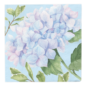 Cocktail Napkin Hydrangea 3 Ply - 20pk