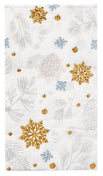 Guest Towel Winter Frost Foil 3 Ply/20pk