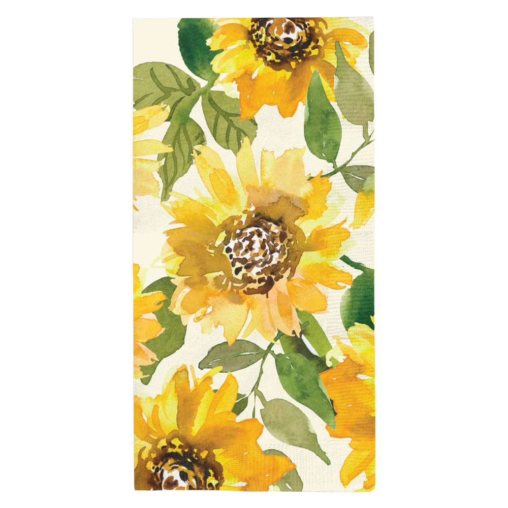 Guest Towel Sunflower 3 Ply/20pk