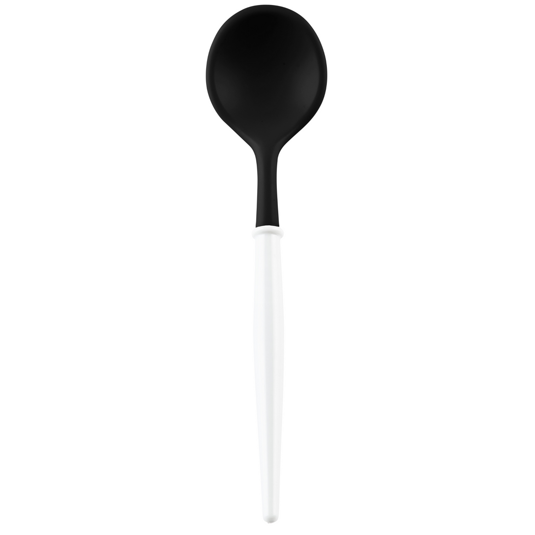 Black and White Cocktail Spoons - Bulk Case of 50