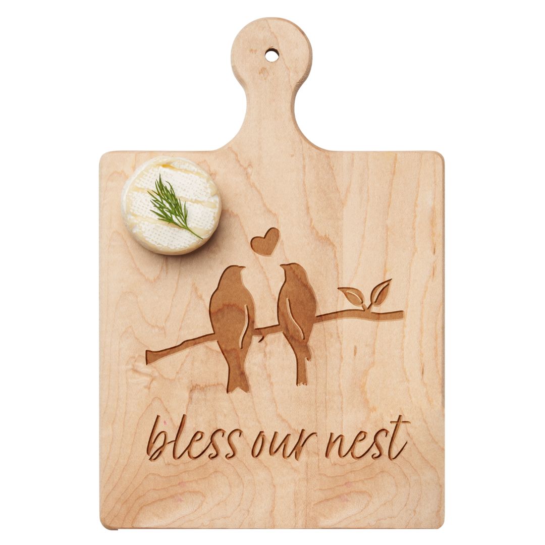 Artisan Maple Paddle Board | Bless Our Nest | 9" x 6"