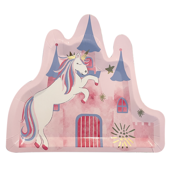 Die-Cut Dreams Come True Dinner Plate/8pk