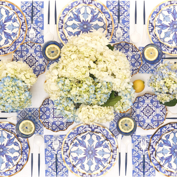 Moroccan Lemons Table Setting